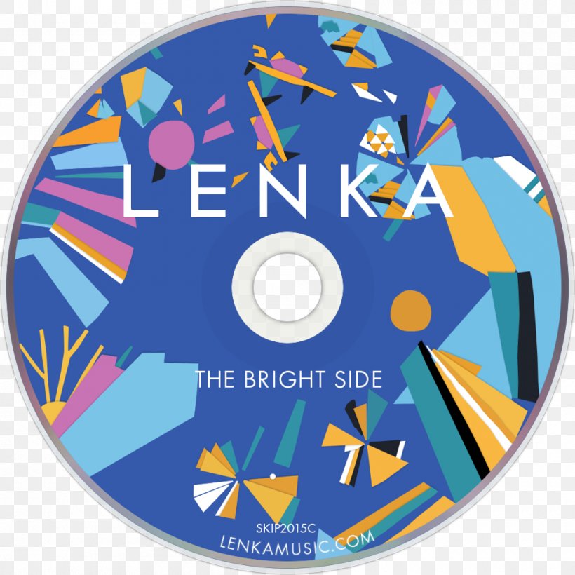 Compact Disc Lenka Album The Bright Side The Show, PNG, 1000x1000px, Watercolor, Cartoon, Flower, Frame, Heart Download Free
