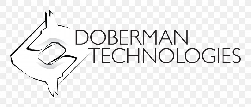 Dobermann Datrys Technologies Logo Technology, PNG, 3150x1350px, Dobermann, Antivirus Software, Area, Backup, Black And White Download Free