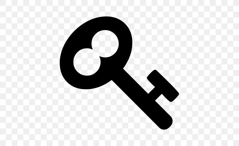 Font Awesome Key Clip Art, PNG, 500x500px, Font Awesome, Black And White, Brand, Encryption, Information Download Free