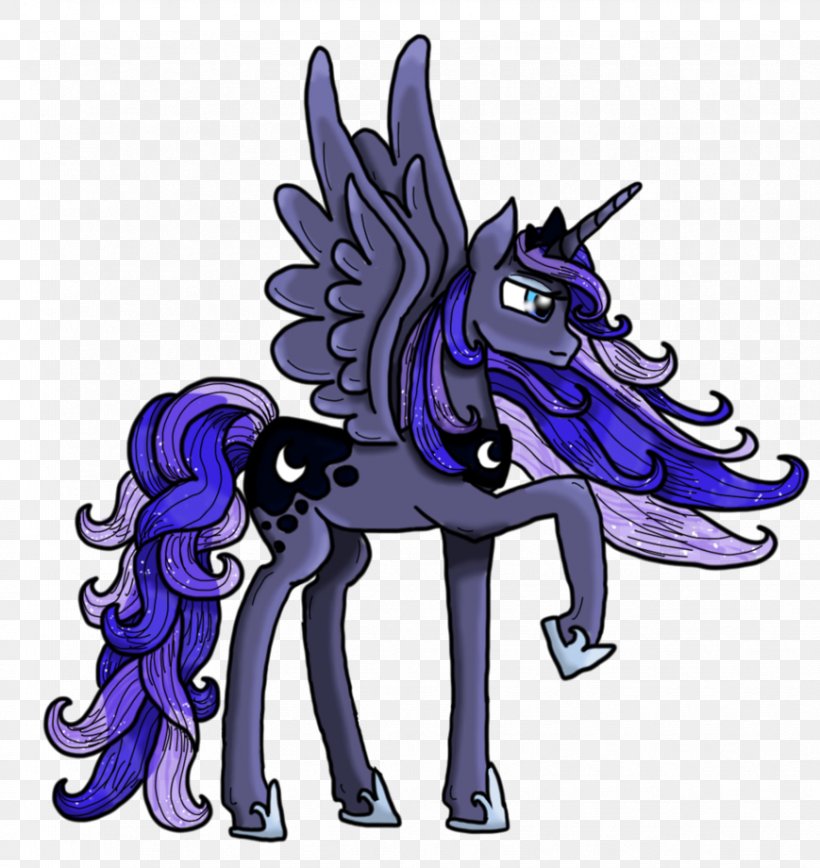 Pony Princess Luna Rainbow Dash Horse Pegasus Down, PNG, 869x920px, Pony, Animal Figure, Art, Cartoon, Deviantart Download Free