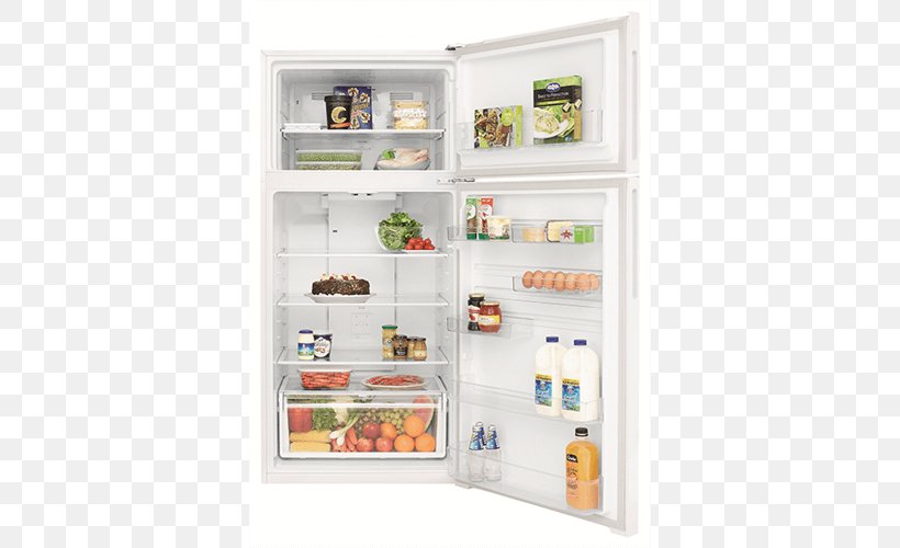 Refrigerator Kelvinator Shelf Home Appliance Auto-defrost, PNG, 800x500px, Refrigerator, Appliances Online, Autodefrost, Blender, Dishwasher Download Free