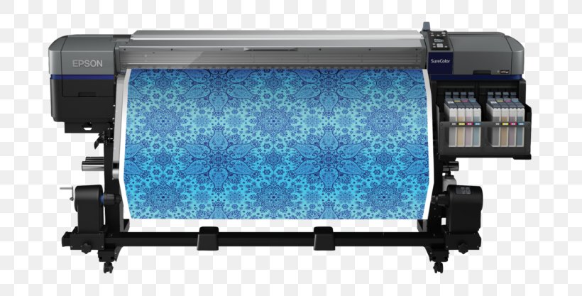 Dye-sublimation Printer Textile Printing Textile Printing, PNG, 768x417px, Dyesublimation Printer, Digital Textile Printing, Dye, Epson, Hardware Download Free