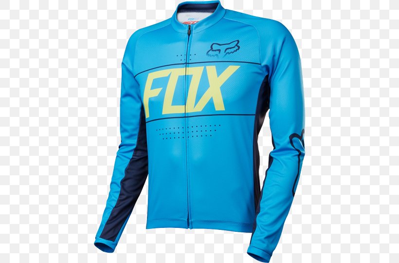 Hoodie Fox Racing T-shirt Cycling, PNG, 540x540px, Hoodie, Active Shirt, Azure, Bicycle, Bicycle Jersey Download Free