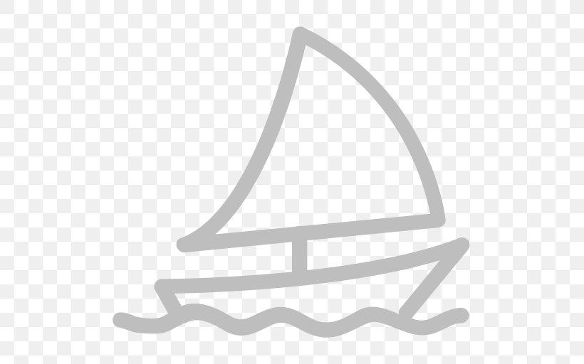 Sailboat Yacht Ship, PNG, 512x512px, Boat, Black And White, Brand, Clothes Hanger, Furniture Download Free