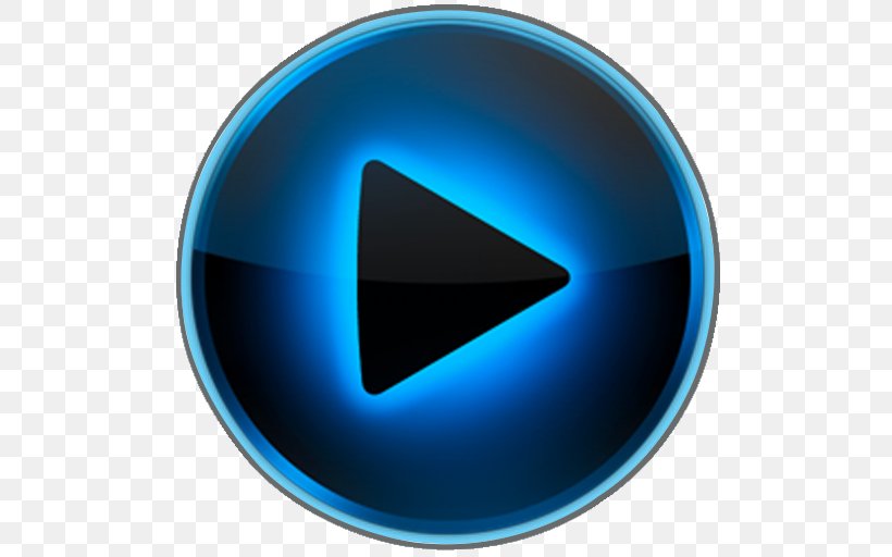 Android Media Player Video Player, PNG, 512x512px, Android, Aqua, Audio Video Interleave, Azure, Blue Download Free