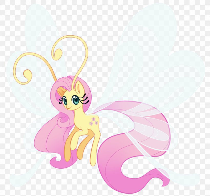 My Little Pony Princess Luna Butterfly Fluttershy, PNG, 1024x956px, Pony, Art, Butterfly, Cartoon, Deviantart Download Free