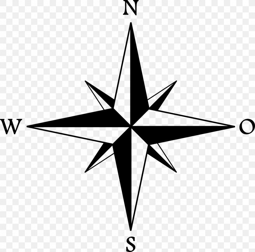 North Compass Rose Drawing Clip Art, PNG, 1280x1266px, North, Area, Artwork, Black And White, Cardinal Direction Download Free