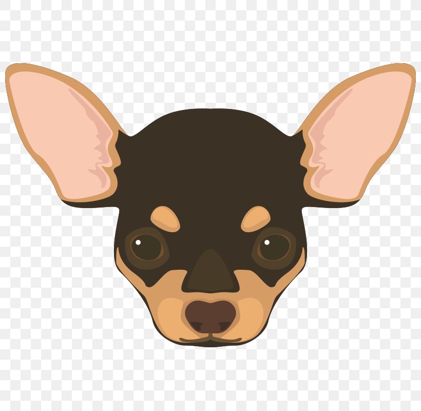 Chihuahua Dog Breed Puppy Vector Graphics Illustration, PNG, 800x800px, Chihuahua, Carnivoran, Dog, Dog Breed, Dog Like Mammal Download Free