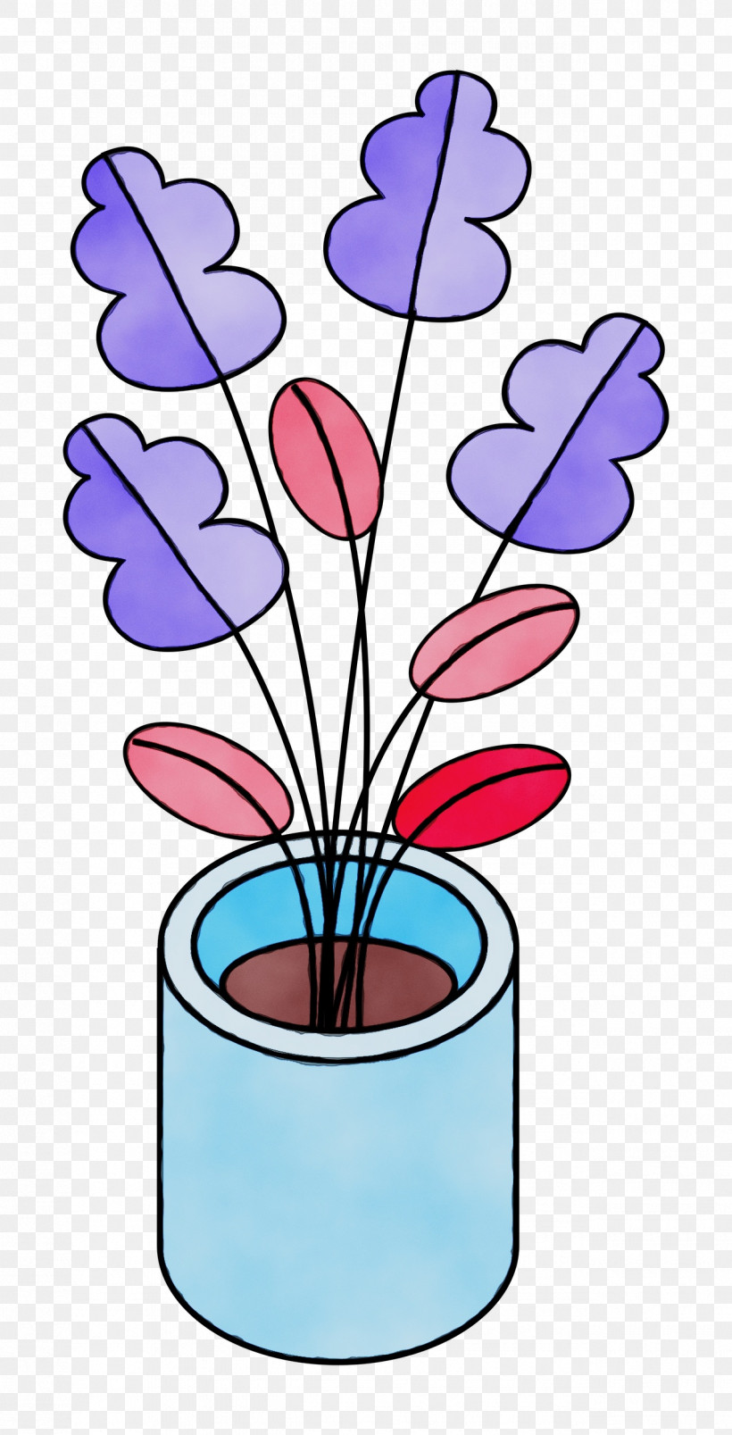Flower Plant Stem Flowerpot Petal Plant, PNG, 1275x2500px, Plant, Biology, Cartoon, Flower, Flowerpot Download Free