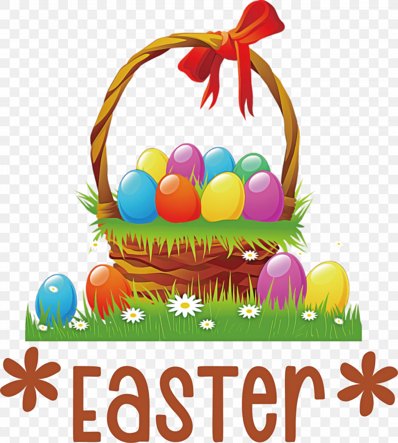 Happy Easter, PNG, 2693x3000px, Happy Easter, Basket, Chocolate Bunny, Easter Basket, Easter Bunny Download Free
