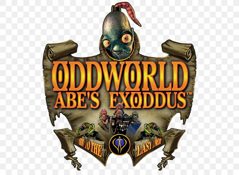 Oddworld: Abe's Exoddus Oddworld: Abe's Oddysee Oddworld: Soulstorm PlayStation, PNG, 593x599px, Oddworld Soulstorm, Abe, Game, Logo, Oddworld Download Free