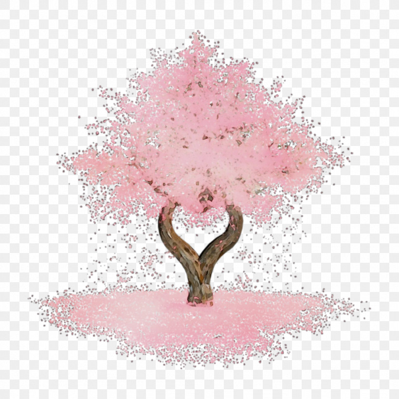 Cherry Blossom, PNG, 1024x1024px, Watercolor, Blossom, Branch, Cherry Blossom, Flower Download Free
