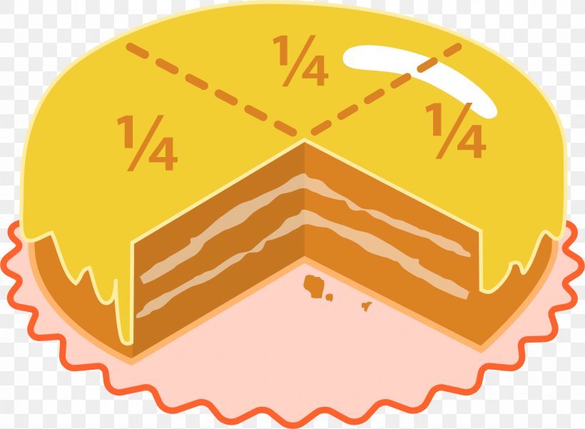 Fraction Chart Birthday Cake Rainbow Cookie, PNG, 2350x1724px, Fraction, Area, Birthday Cake, Cake, Chocolate Brownie Download Free