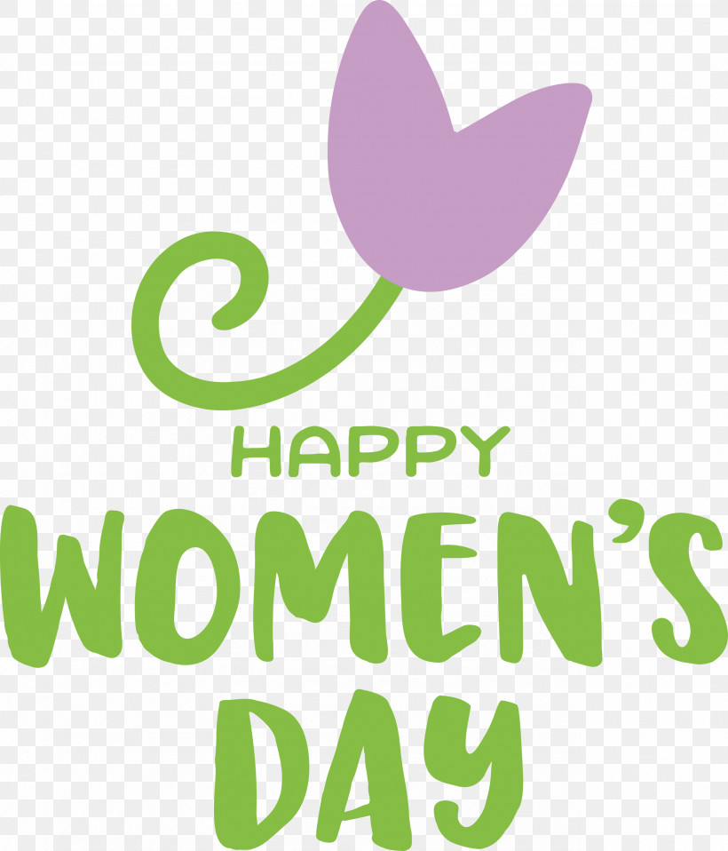 Happy Women’s Day Women’s Day, PNG, 2567x3000px, Logo, Geometry, Green, Leaf, Line Download Free