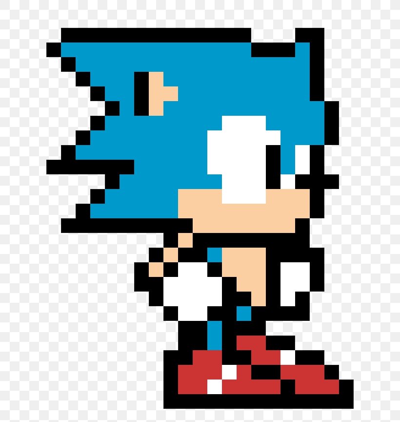 Sonic The Hedgehog Minecraft Tails Pixel Art, PNG, 737x864px ...