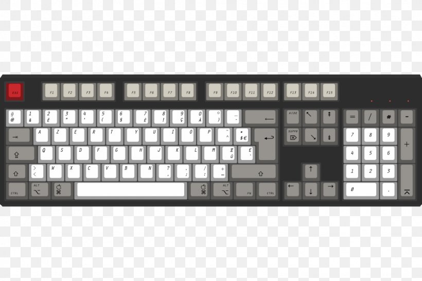 Computer Keyboard Keycap Computer Mouse Cherry Keypad, PNG, 1024x683px, Watercolor, Cartoon, Flower, Frame, Heart Download Free