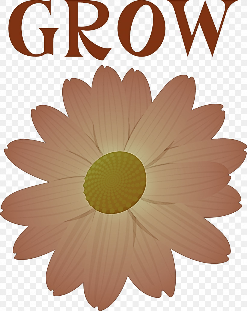 GROW Flower, PNG, 2378x3000px, Grow, Drawing, Flower, Logo, Vector Download Free