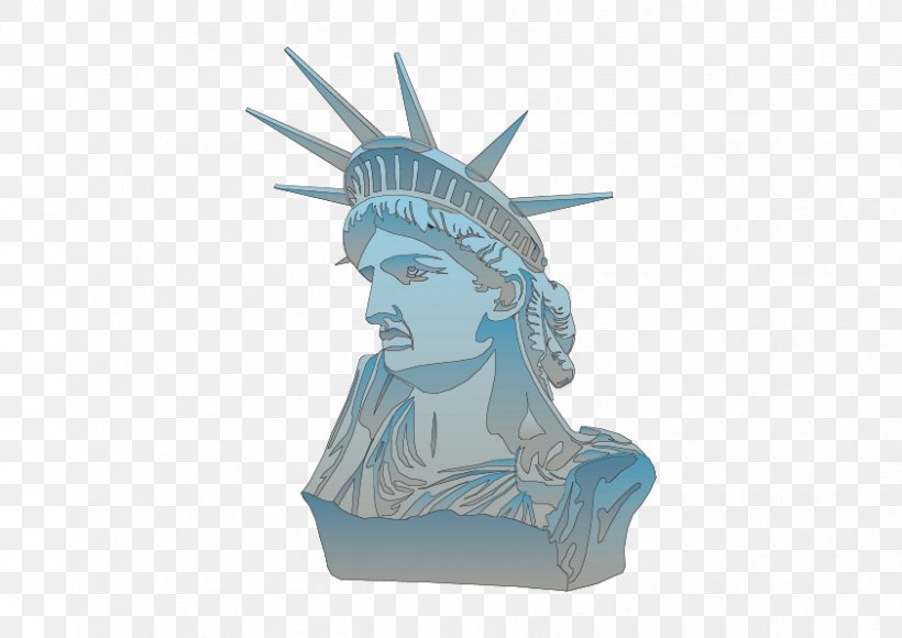 Statue Of Liberty, PNG, 842x596px, Statue Of Liberty, Art, Head, Landmark, Lawn Sign Download Free