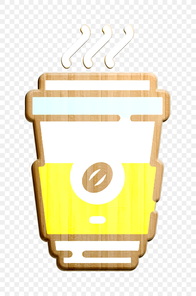 Coffee Shop Icon Food And Restaurant Icon Paper Cup Icon, PNG, 732x1238px, Coffee Shop Icon, Food And Restaurant Icon, Meter, Paper Cup Icon, Yellow Download Free