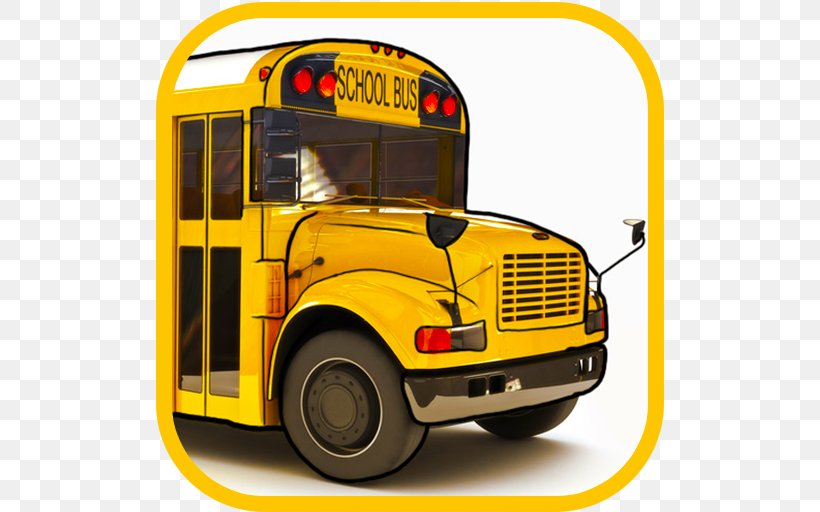 School Bus Game Bus Driver Stock Photography, PNG, 512x512px, Bus, Automotive Design, Brand, Bus Driver, Commercial Vehicle Download Free