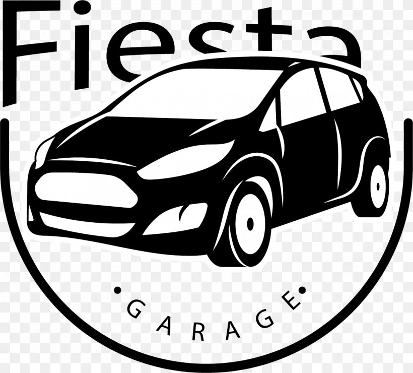 Ford Motor Company Car Ford Fiesta Garage, PNG, 1176x1062px, Ford, Automotive Design, Automotive Exterior, Black And White, Brand Download Free