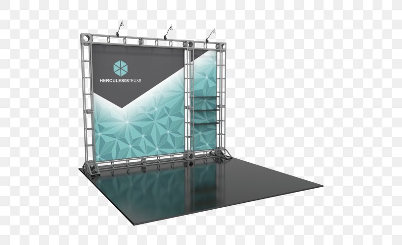 Truss Trade Show Display Textile, PNG, 500x500px, Truss, Advertising, Extrusion, Glass, Logistics Download Free