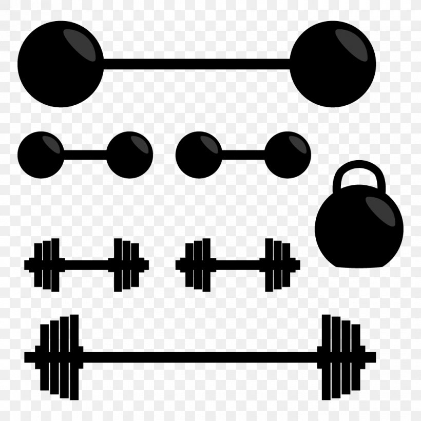 Weight Training Physical Exercise Physical Fitness Fitness Centre, PNG, 1020x1020px, Weight Training, Barbell, Black, Black And White, Bodybuilding Download Free