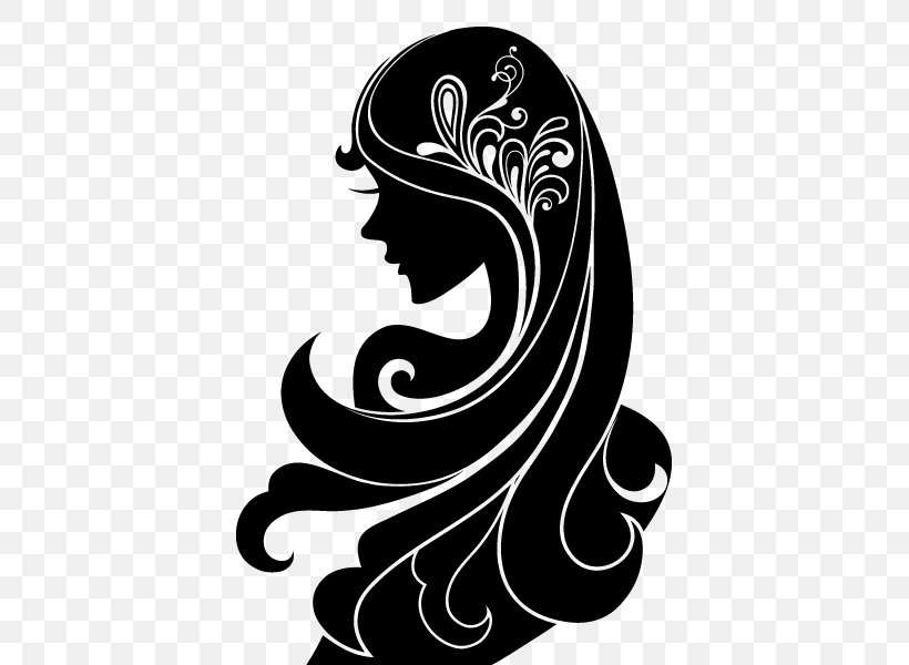 Silhouette Female Woman Photography Logo, PNG, 600x600px, Silhouette, Beauty Parlour, Black And White, Drawing, Female Download Free