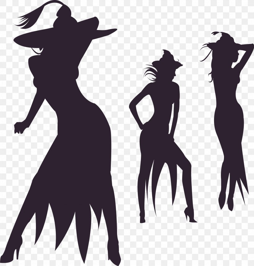 Halloween Witch, PNG, 2206x2311px, Halloween, Art, Black And White, Human Behavior, Joint Download Free