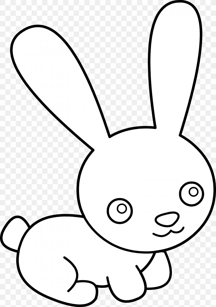 Easter Bunny White Rabbit Hare Clip Art, PNG, 3220x4584px, Easter Bunny, Area, Art, Black, Black And White Download Free