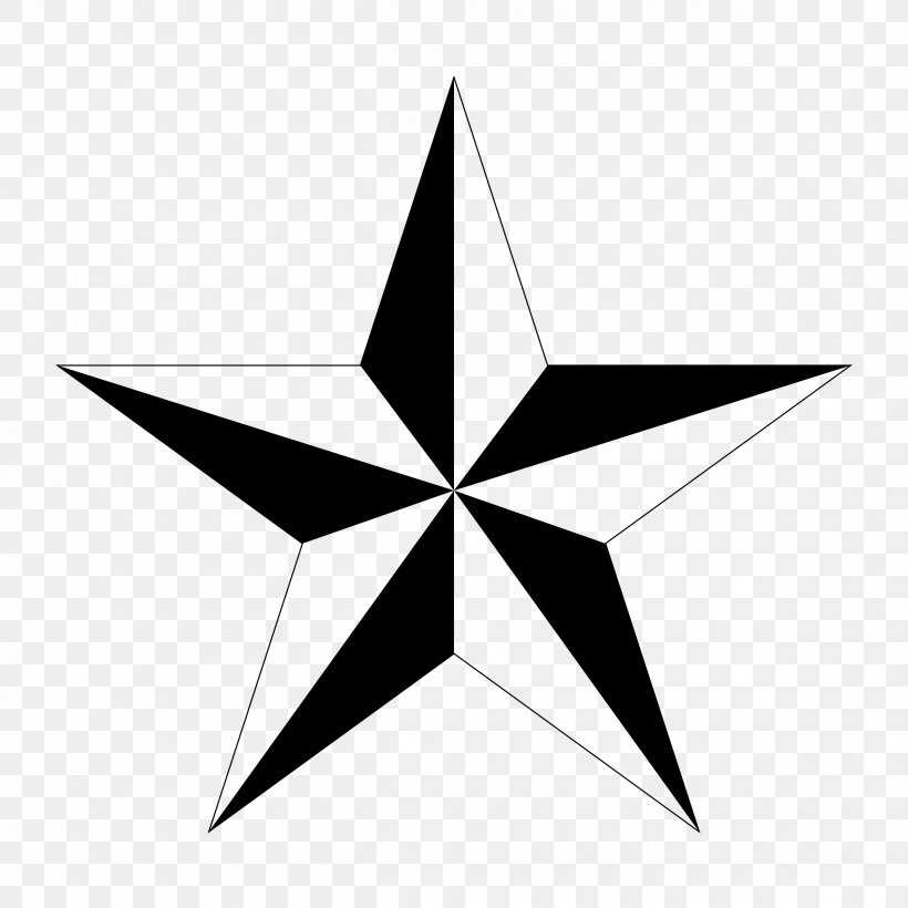 Nautical Star Tattoo Clip Art, PNG, 2400x2400px, Nautical Star, Black And White, Body Piercing, Leaf, Line Art Download Free
