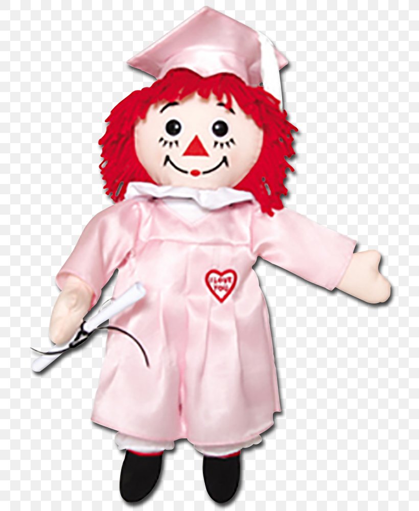 Raggedy Ann Rag Doll Stuffed Animals & Cuddly Toys, PNG, 745x1000px, Raggedy Ann, Academic Dress, Bobbsmerrill Company, Clown, Collectable Download Free