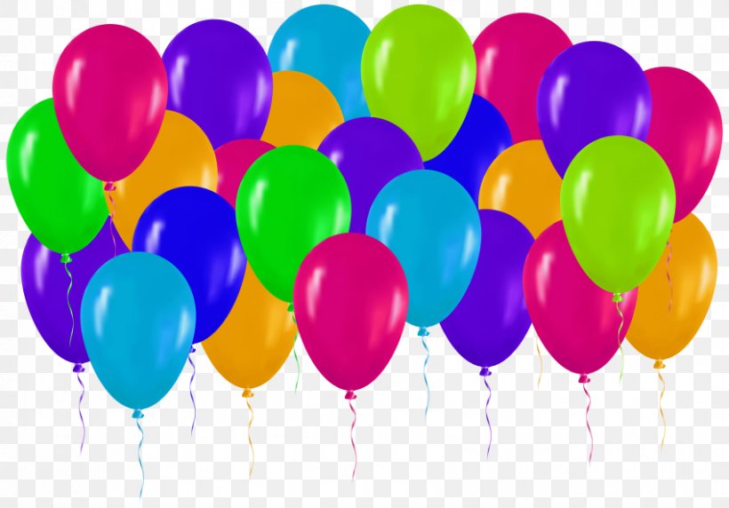 Clip Art Birthday Balloons Desktop Wallpaper, PNG, 850x593px, Balloon, Birthday, Birthday Balloons, Display Resolution, Hot Air Balloon Download Free