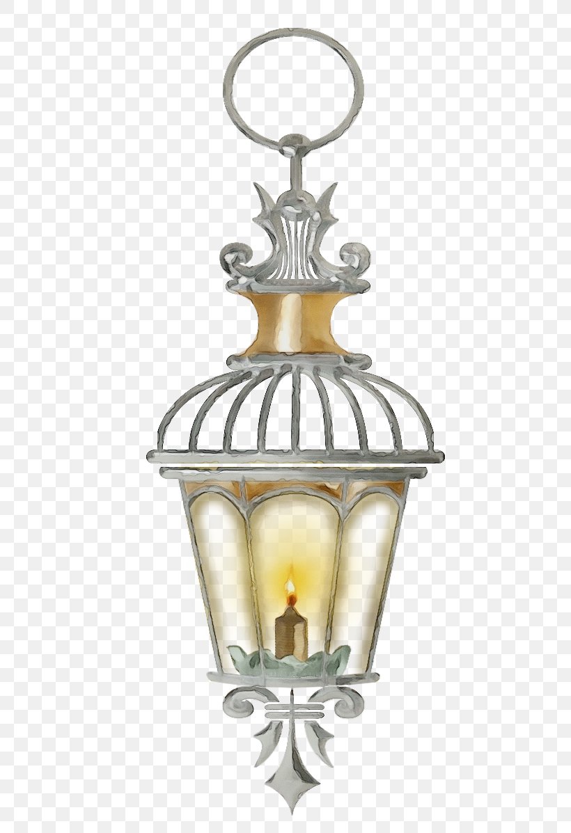 Lighting Ceiling Fixture Light Fixture Brass Sconce, PNG, 555x1197px, Watercolor, Brass, Candle Holder, Ceiling Fixture, Glass Download Free