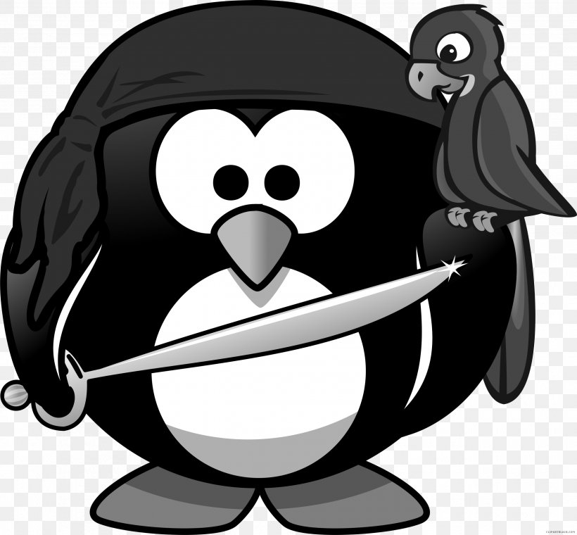 Penguin Clip Art Vector Graphics Cartoon, PNG, 2500x2320px, Penguin, Beak, Bird, Black And White, Cartoon Download Free