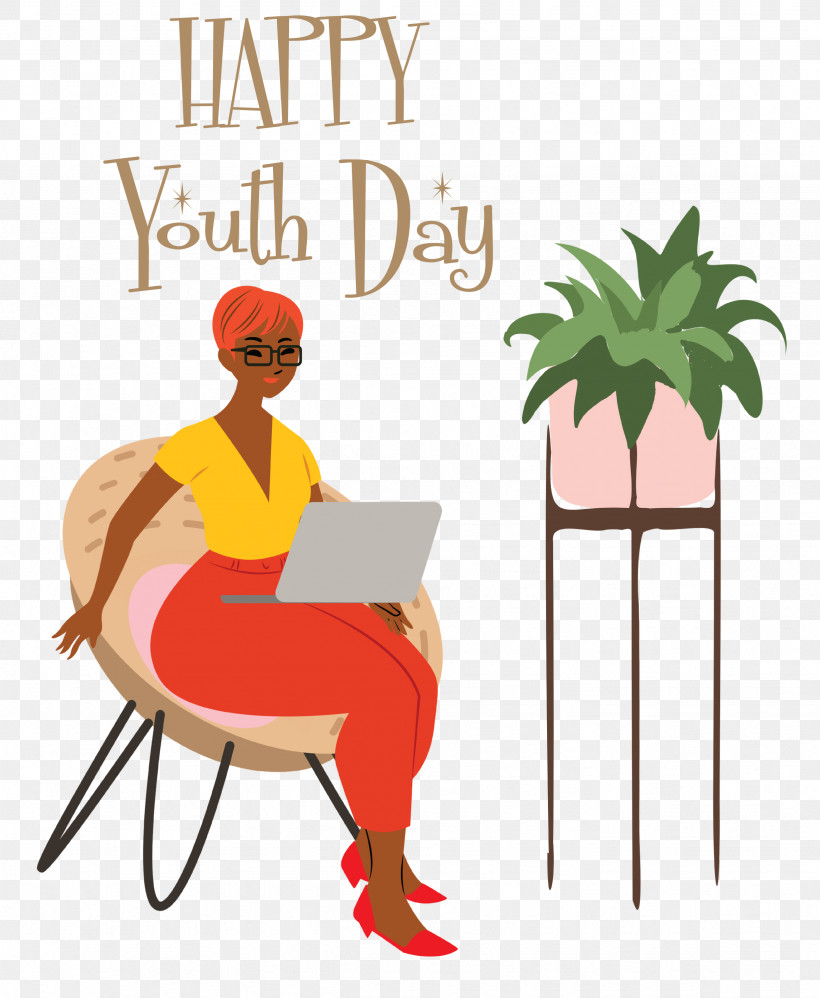 Youth Day, PNG, 2463x3000px, Youth Day, Behavior, Biology, Cartoon, Chair Download Free