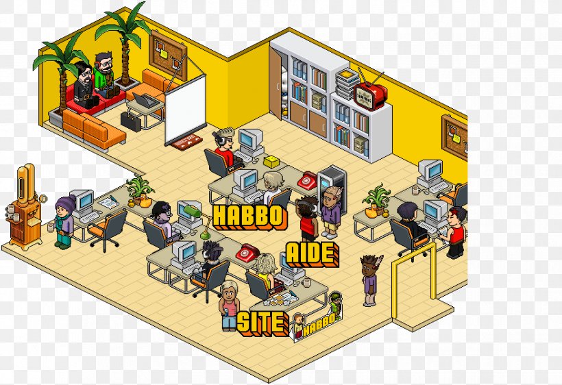 Habbo Toy Recreation Animated Cartoon, PNG, 876x601px, Habbo, Animated Cartoon, Area, Recreation, Toy Download Free