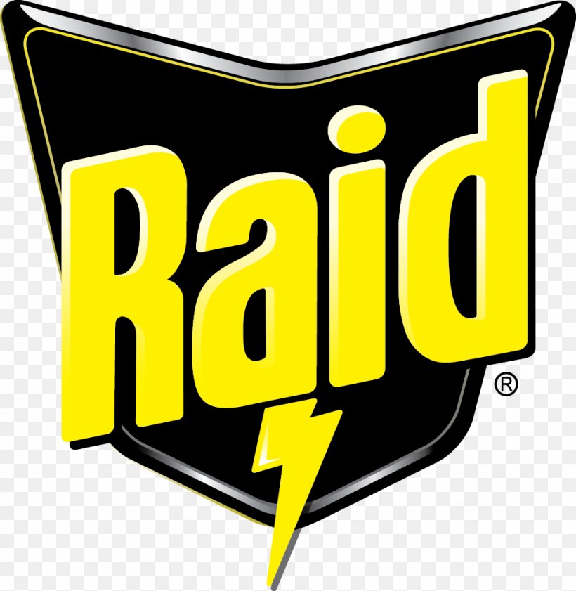 Raid Ant/Roach Killer Spray Logo Mosquito Brand, PNG, 970x995px, Raid, Area, Brand, Fly, Green Download Free