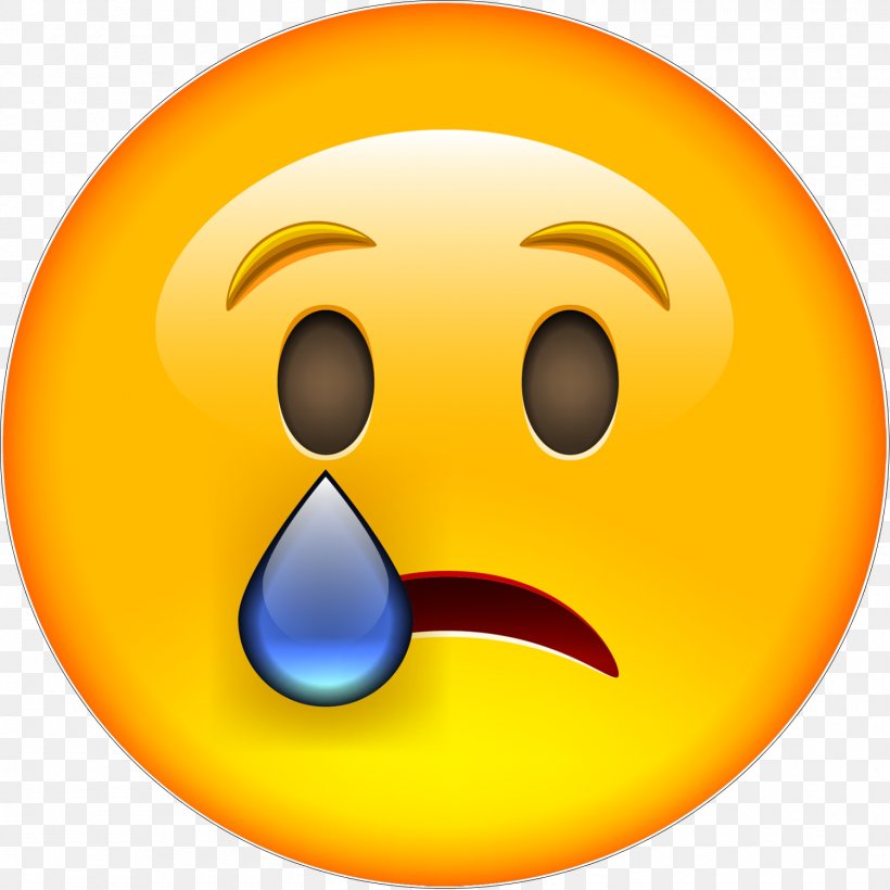 Smiley Emoticon Crying Tears Emotion, PNG, 1500x1500px, Smiley, Blog, Crying, David Bisbal, Emoji Download Free