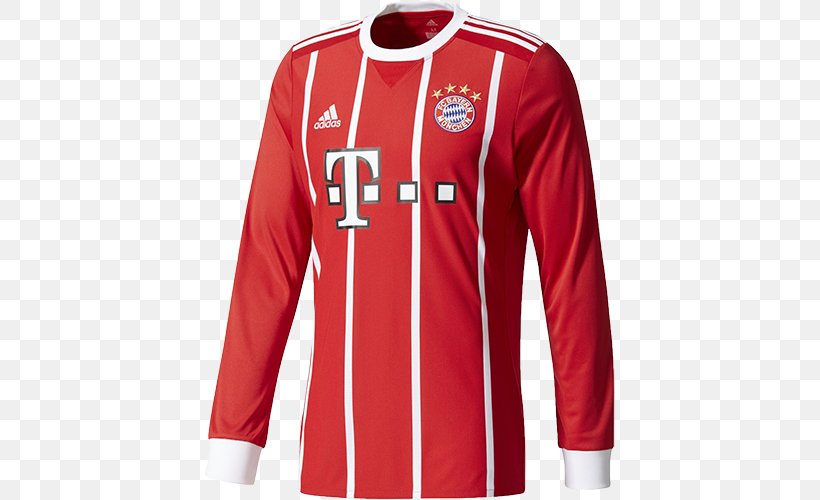 FC Bayern Munich UEFA Champions League T-shirt Jersey Football, PNG, 500x500px, Fc Bayern Munich, Active Shirt, Adidas, Bundesliga, Clothing Download Free