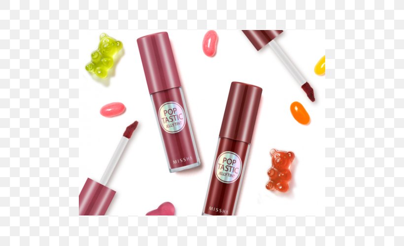 Lipstick Missha Tints And Shades Lip Balm, PNG, 500x500px, Lipstick, Color, Cosmetics, Gelatin Dessert, Lip Download Free