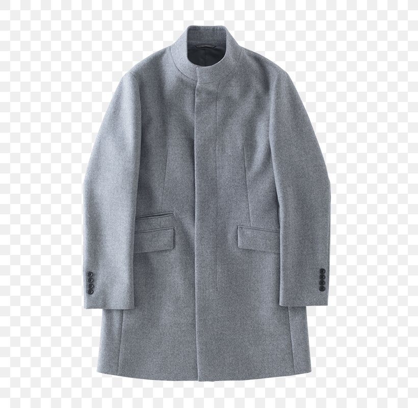 Overcoat Grey Wool, PNG, 800x800px, Overcoat, Coat, Grey, Jacket, Sleeve Download Free