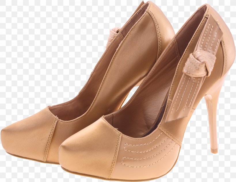High-heeled Footwear Clothing Gold, PNG, 2600x2008px, Highheeled Footwear, Basic Pump, Beige, Brown, Clothing Download Free