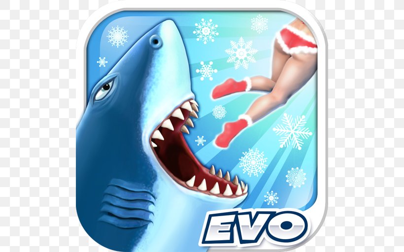 Hungry Shark Evolution Hungry Shark World Future Games Of London, PNG, 512x512px, Hungry Shark Evolution, Android, Aptoide, Blacktip Reef Shark, Cartilaginous Fish Download Free