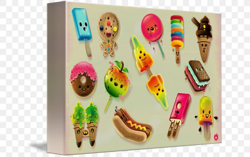 Junk Food Gallery Wrap Canvas Art Toy, PNG, 650x515px, Junk Food, Art, Canvas, Finger, Food Download Free