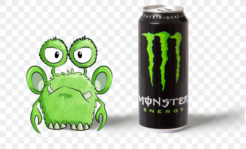 Monster Energy Energy Drink Fizzy Drinks Drink Can, PNG, 2529x1539px, Monster Energy, Aluminum Can, Amphibian, Brand, Calorie Download Free