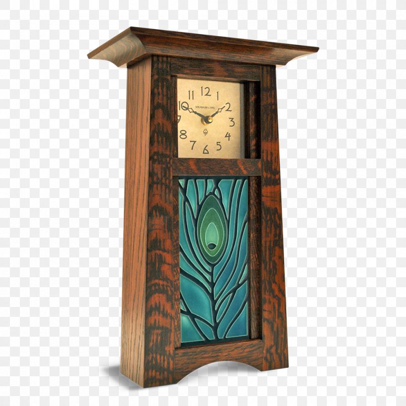 The Artisan's Bench Furniture Tile Clock, PNG, 1000x1000px, Furniture, Art, Art Nouveau, Arts And Crafts Movement, Carpet Download Free