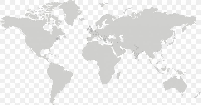 World Map Industry Location, PNG, 1000x523px, World, Black And White ...