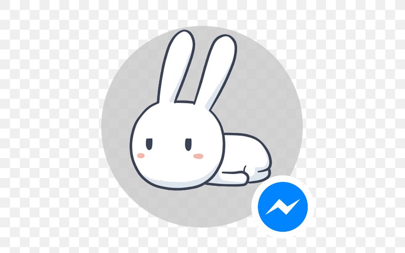 Rabbit Idea Image Facebook Messenger Information, PNG, 512x512px, Watercolor, Cartoon, Flower, Frame, Heart Download Free