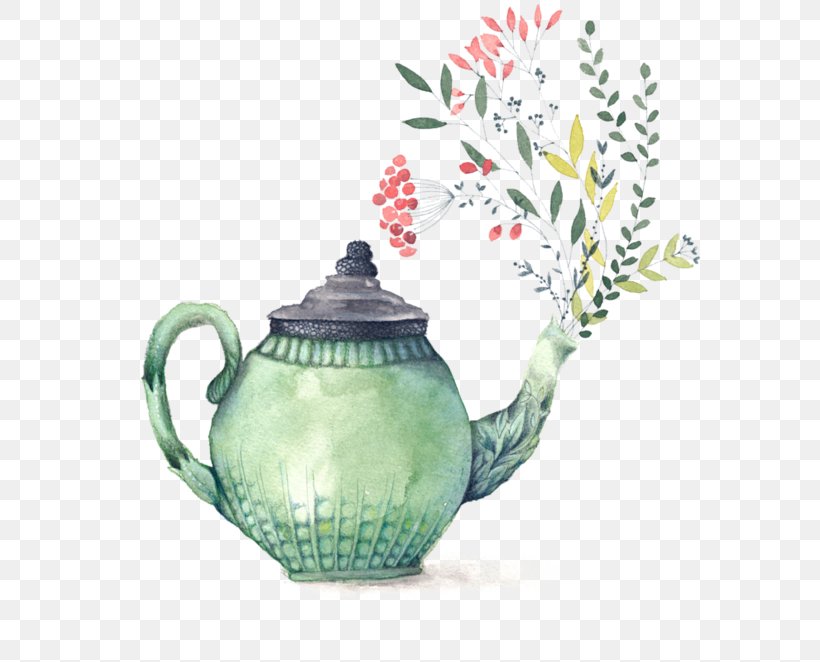 Teapot Clip Art Drawing Watercolor Painting, PNG, 600x662px, Tea, Ceramic, Cup, Drawing, Drinkware Download Free